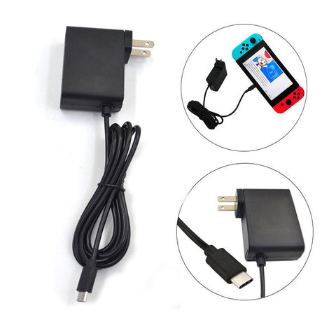 Power Adapter for Nintendo Switch, AC/DC Wall Power Travel Charger