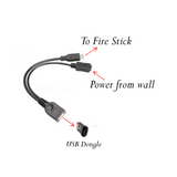 Amazon FIRE TV, FIRE STICK Ready BACKLIT Wireless Mini Keyboard + OTG Cable FREE