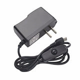 SaharaMicro 5V 2.5A Micro USB Wall Charger Adapter Power Supply with ON/Off Switch (Black) for Raspberry Pi, Pi2, Pi 3 Model B, Arduino
