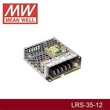 MEAN WELL original LRS-35-12 12V 3A meanwell LRS-35 12V 36W Single Output Switching Power Supply