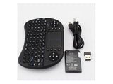 BACKLIT Wireless Mini Keyboard Touchpad Mouse for Android TV Kodi PC XBOX PS3