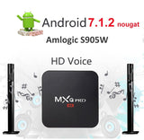 MXQ PRO 4K Android TV Box Quad Core WiFi LATEST with Mini US-i8 Keyboard