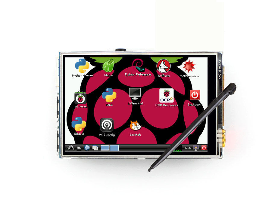 3.5" LCD Display Touch Screen for Raspberry Pi 2 3 Model B B+ with Stylus Pen