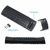 Wireless Keyboard Air Mouse IR Learning Remote For Google Android, LG, SAMSUNG, Sony SMART TV