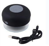 Wireless MINI Speaker for In-Car Hands Free Music, In Shower, Suction Cup, Mic, Phone Support