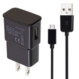 Wall Charger + Micro USB Cable for LG G Pad F X 7.0" 8.0" 8.3" Tablet V498 v521