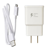 NEW Adaptive Fast Rapid Charger For Samsung Galaxy Note 4 S6 S7 Edge + 6FT Cable
