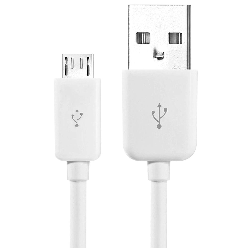 Power Cable For Logitech UE BOOM Bluetooth Speaker - Micro USB, White, 6ft.