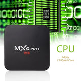 MXQ PRO 4K Android Quad Core Smart TV HD Box for HULU, NETFLIX, KODI TV