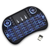BACKLIT Wireless Mini Keyboard Touchpad Mouse for Android TV Kodi PC XBOX PS3