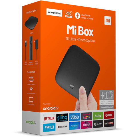 Xiaomi Mi TV Box 2GB 8GB 4K WiFi/Dolby/DTSMedia Streamer MDZ-16-AB International