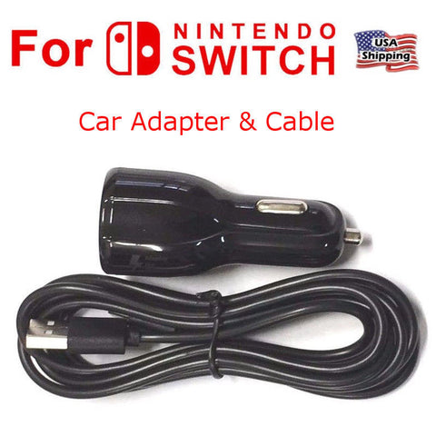 9V/3.1A Fast Nintendo Switch Car Charger, Power Adapter Charging Cord Type-C