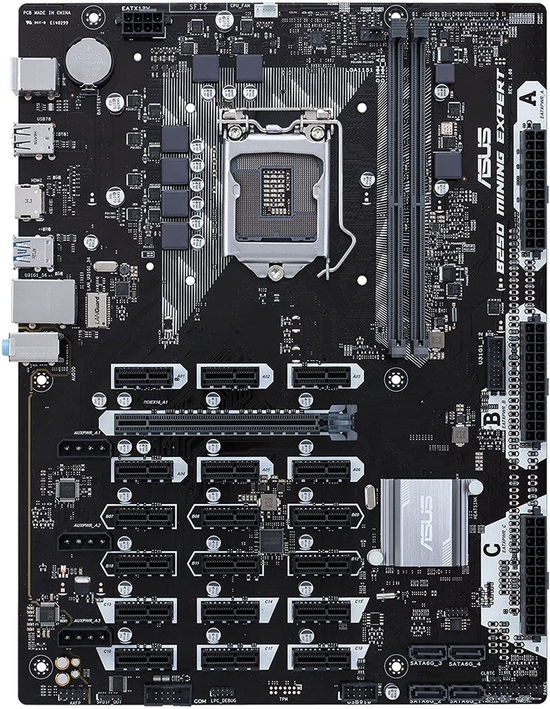 ASUS B250 MINING EXPERT LGA1151 DDR4 HDMI B250 ATX Motherboard