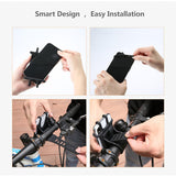 Bicycle Phone Holder for iPhone Samsung Huawei Universal Mobile Cell Phone Holder Anti-Shock Bike Handlebar GPS Mount Bracket