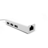 USB-C Ethernet Adapter 3 USB C Hub to Ethernet RJ45 Lan Adapter Network Card Gigabit Internet for Macbook Pro Air Type C Hub