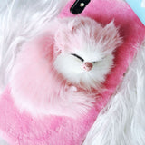 Cute plush toy iPhone Case 11 Pro 8 7 6 XS Max XR X Plus