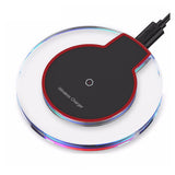 Ultra Slim QI Wireless Fast Charger Charging Pad 5V 1A Wireless Charge for Samsung Galaxy S7 S6 Edge Plus Note 5 LG G2 G3 HTC