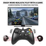 Wired USB Game Controller Joystick for Microsoft Xbox 360 / PC Windows XP 7 8 10