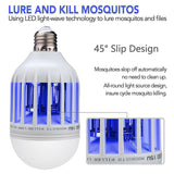 2 in 1 Light Zapper LED Light Bulb Bug Mosquito Fly Insect Killer Bulb Lamp Home
