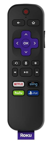 Roku Voice Remote (Official) for Roku Players and Roku TVs -  RCAL7RW