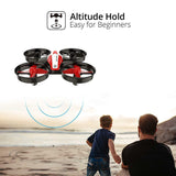 Holy Stone HS210 Mini RC Drone 2.4G 360° Altitude Hold micro Quadcopter For Kids