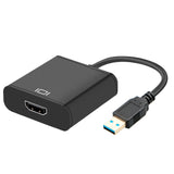 HD 1080P USB 3.0 to HDMI Video Cable Adapter Converter For PC Laptop HDTV LCD TV