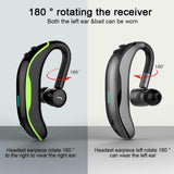 Bluetooth Headset Wireless Earpiece Hands-Free Calling With Clear Voice Earbuds