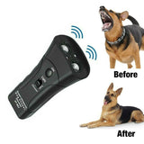 Petgentle Ultrasonic Anti Dog Barking Pet Trainer LED Light Gentle Chaser Device