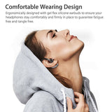 Bluetooth Headset Wireless Earpiece Hands-Free Calling With Clear Voice Earbuds